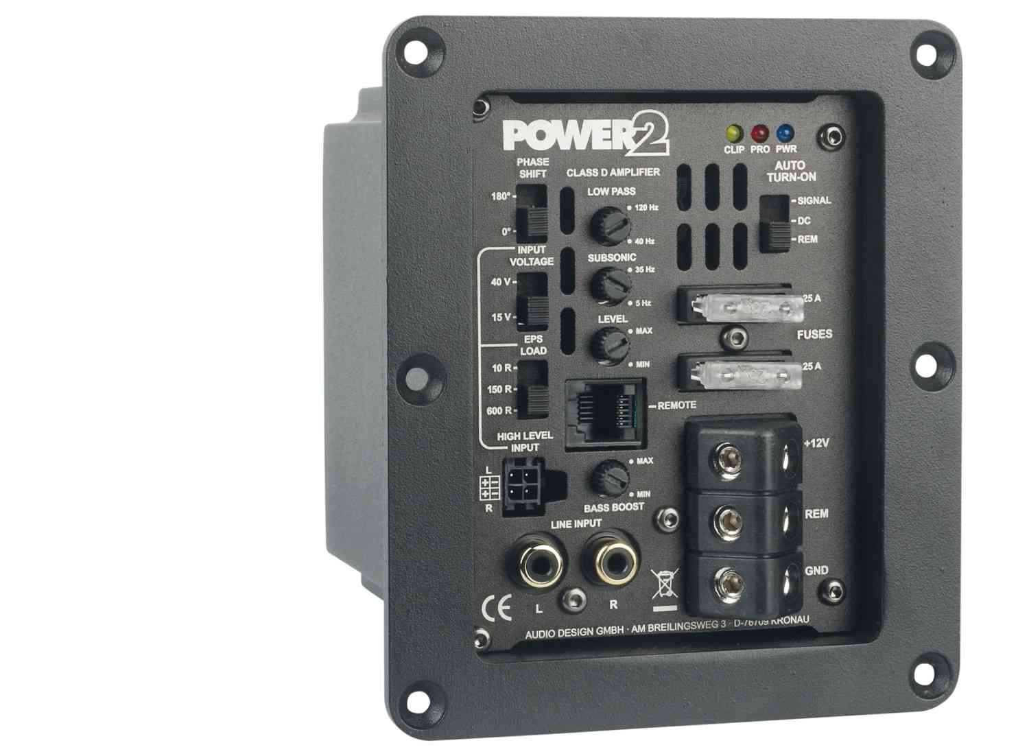 Serientest: Power 2, Power 4, Bild 3 In-Car Endstufe Mono Power 2, Power 4 im Test , Bild 3