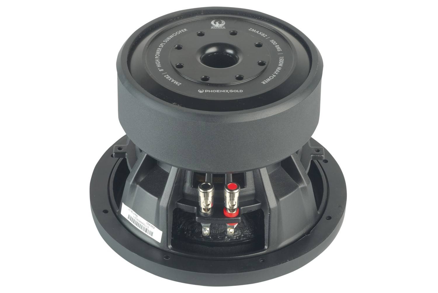 Serientest: Phoenix Gold ZMAX82, Phoenix Gold ZMAX122, Bild 2 In-Car Subwoofer Chassis Phoenix Gold ZMAX82, Phoenix Gold ZMAX122 im Test , Bild 2