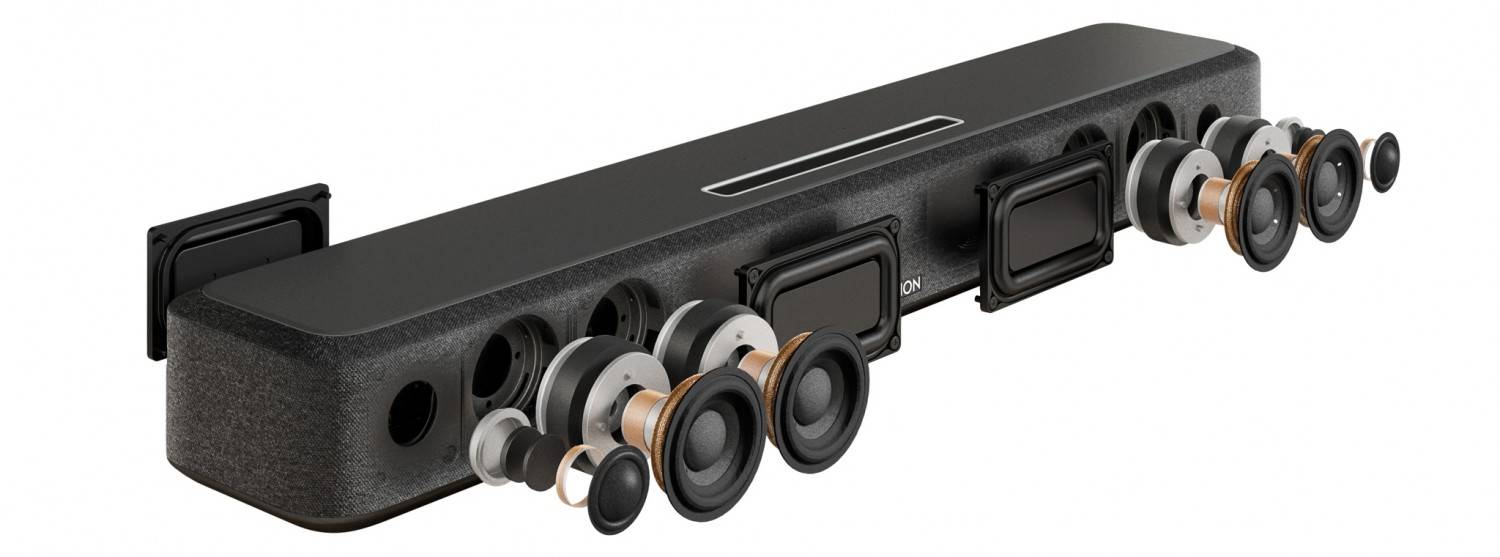 Kompakte Soundbar von Denon: Denon Sound Bar 550, Bild 3 Soundbar Denon Sound Bar 550 im Test, Bild 3