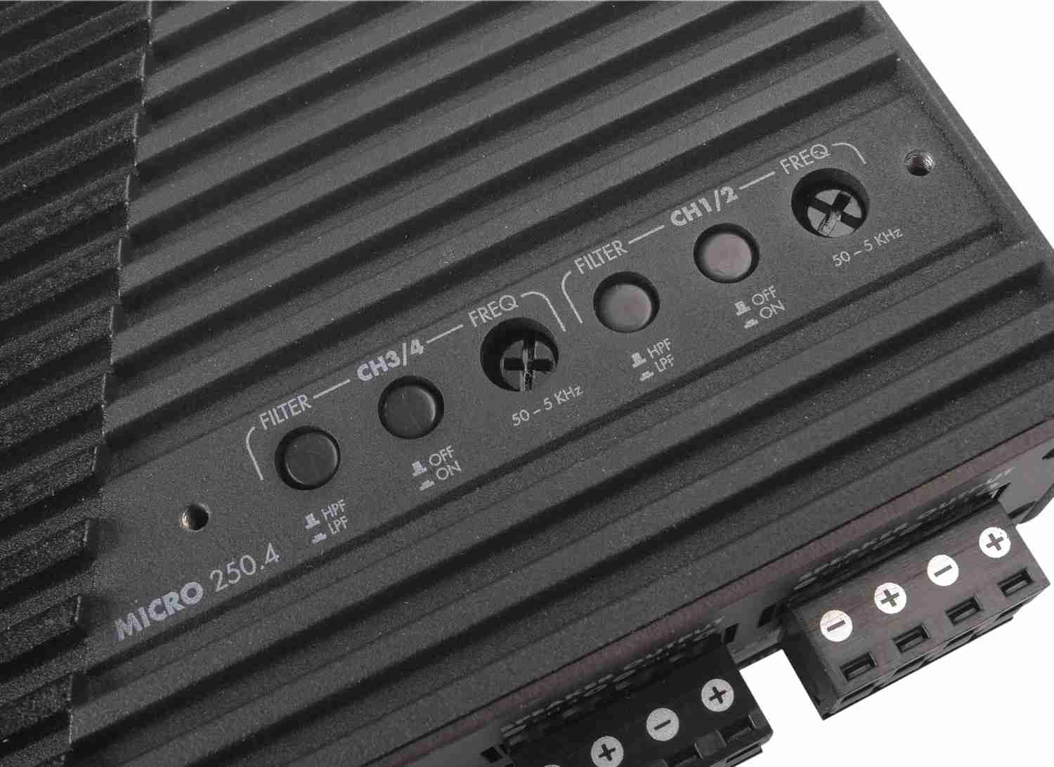 Eton Micro 250.4 – Sound-Upgrade mit vier Kanälen: Eton Micro 250.4, Bild 4 In-Car Endstufe 4-Kanal Eton Micro 250.4 im Test, Bild 4