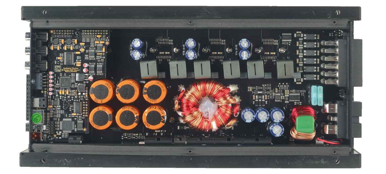 Schaltzentrale mit 6 Kanälen: Helix M SIX DSP, Bild 2 In-Car Endstufe Multikanal Helix M SIX DSP im Test, Bild 2
