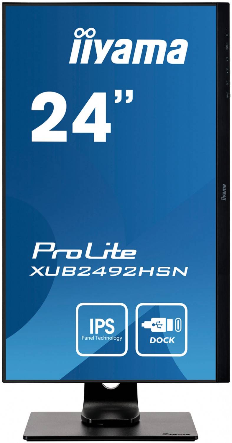 Entspanntes Arbeitsverhältnis: iiyama ProLite XUB2492HSN-B1, Bild 3 Monitore iiyama ProLite XUB2492HSN-B1 im Test, Bild 3
