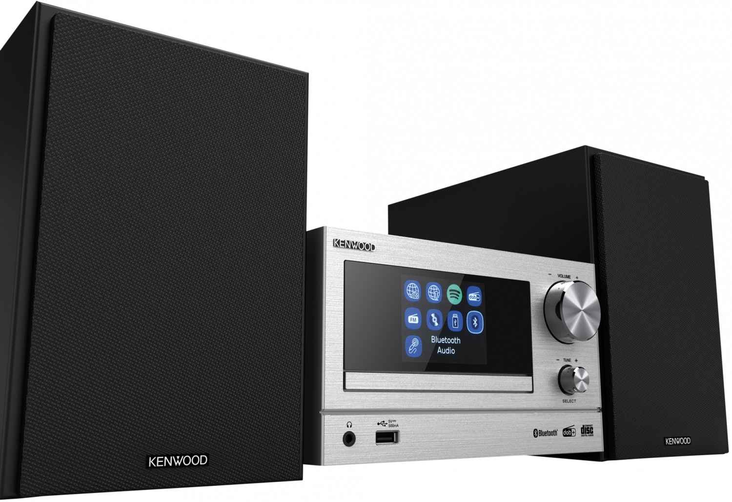Hifi-Mini-Alleskönner: Kenwood M-7000S-B, Bild 2 Micro-Anlagen Kenwood M-7000S-B im Test, Bild 2