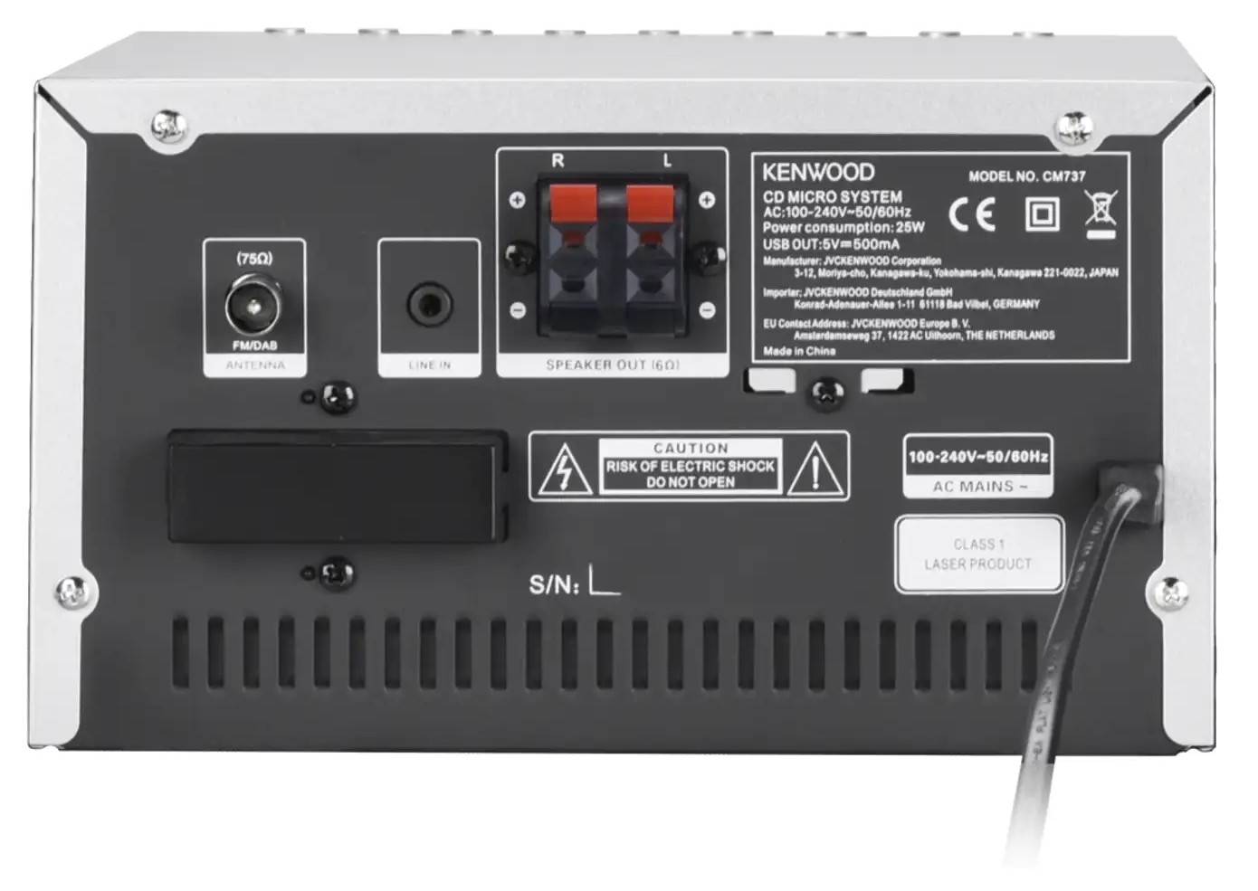 Hifi-Mini-Alleskönner: Kenwood M-7000S-B, Bild 7 Micro-Anlagen Kenwood M-7000S-B im Test, Bild 7