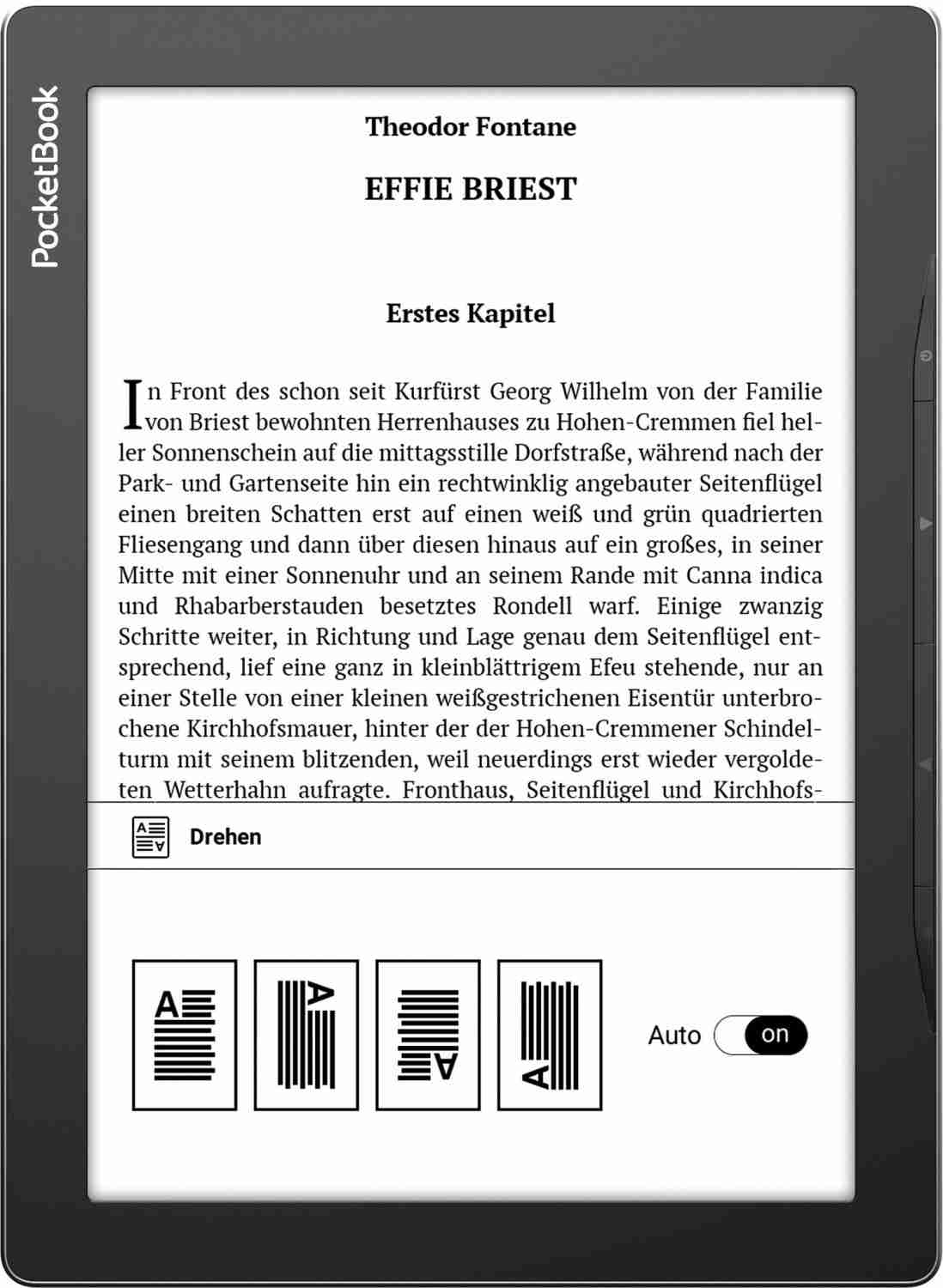 Schlanker Reader mit großem Display: Pocketbook InkPad Lite, Bild 5 E-Book Reader Pocketbook InkPad Lite im Test, Bild 5