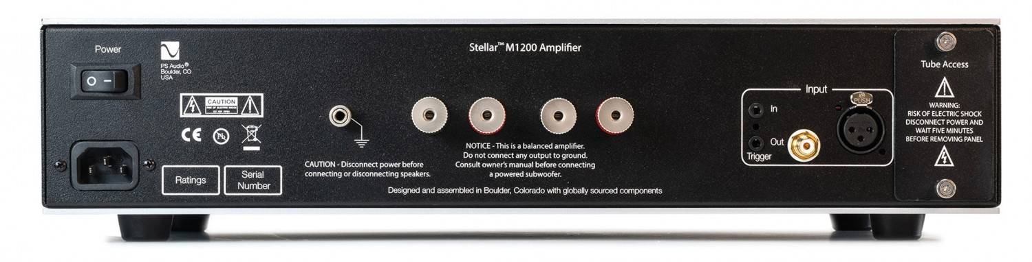 Röhrencharme mit Leistung: PS Audio Stellar M1200, Bild 7 Endstufen PS Audio Stellar M1200 im Test, Bild 7