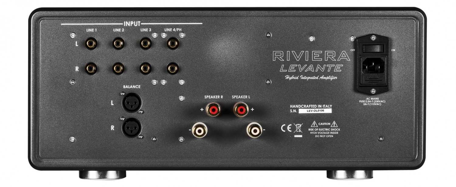 Hybrid- Vollverstärker der Luxusklasse: Riviera Audio Labs Levante, Bild 10 Vollverstärker Riviera Audio Labs Levante im Test, Bild 10