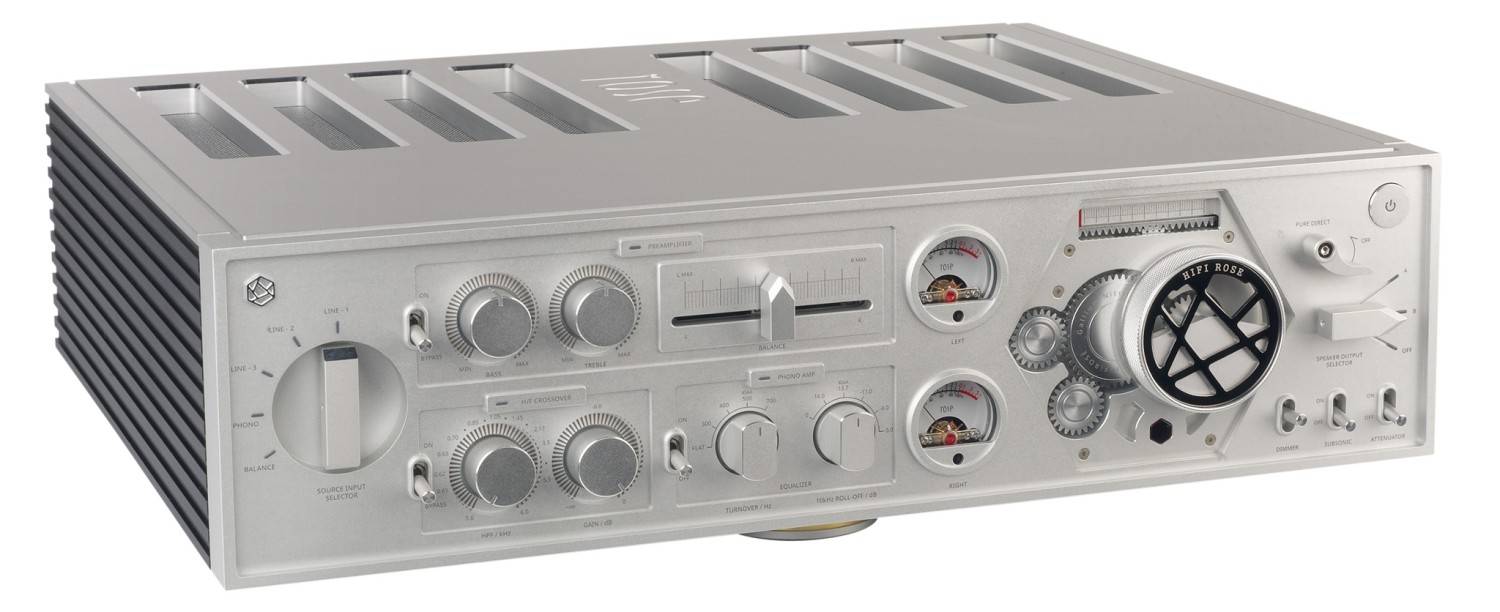 Herrlich verspielt der Vollverstärker HiFi Rose RA180: Rose RA180, Bild 6 Vollverstärker Rose RA180 im Test, Bild 6