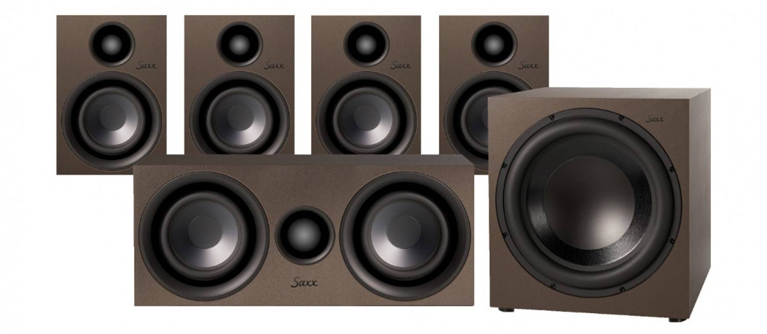 Kompaktes Surroundset von Saxx: Saxx curvedSound CR 5.1, Bild 3 Lautsprecher Surround Saxx curvedSound CR 5.1 im Test, Bild 3