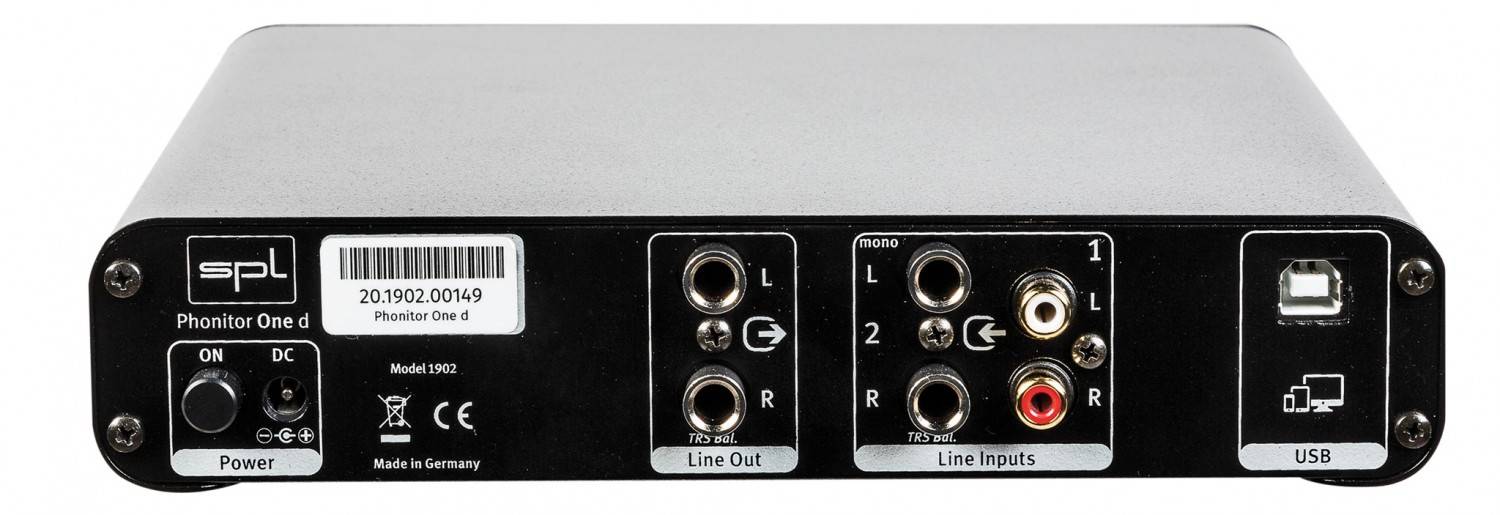 DAC/Kopfhörerverstärker für den Studio-Einsatz: SPL Phonitor One d, Bild 2 Kopfhörerverstärker SPL Phonitor One d im Test, Bild 2