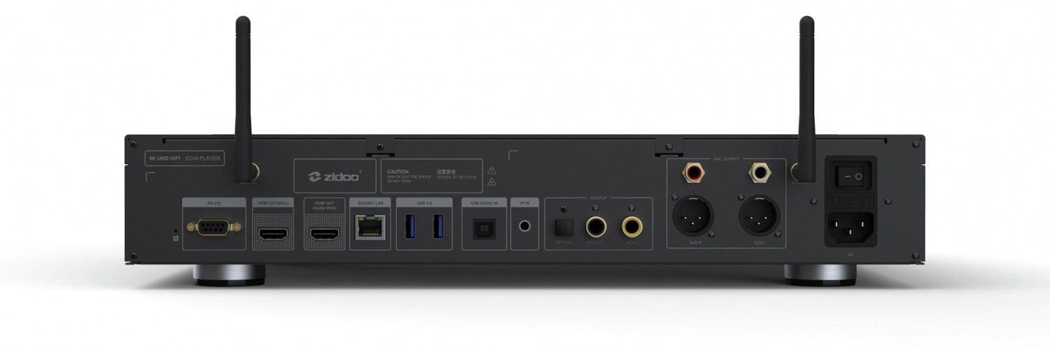 High End Mediaplayer: Zidoo UHD 3000, Bild 2 Mediacenter Zidoo UHD 3000 im Test, Bild 2