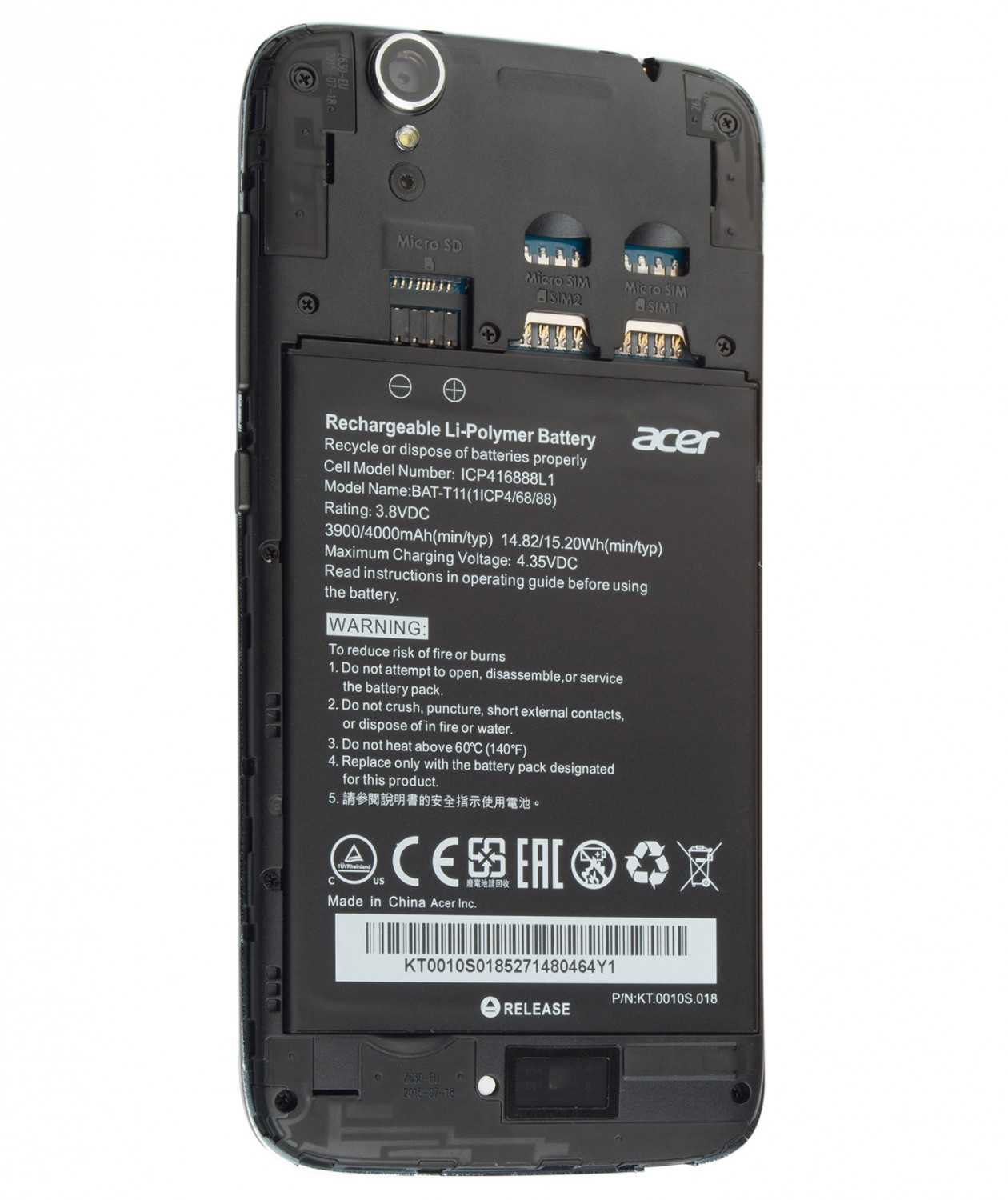 Smartphones Acer Liquid Z630 im Test, Bild 2
