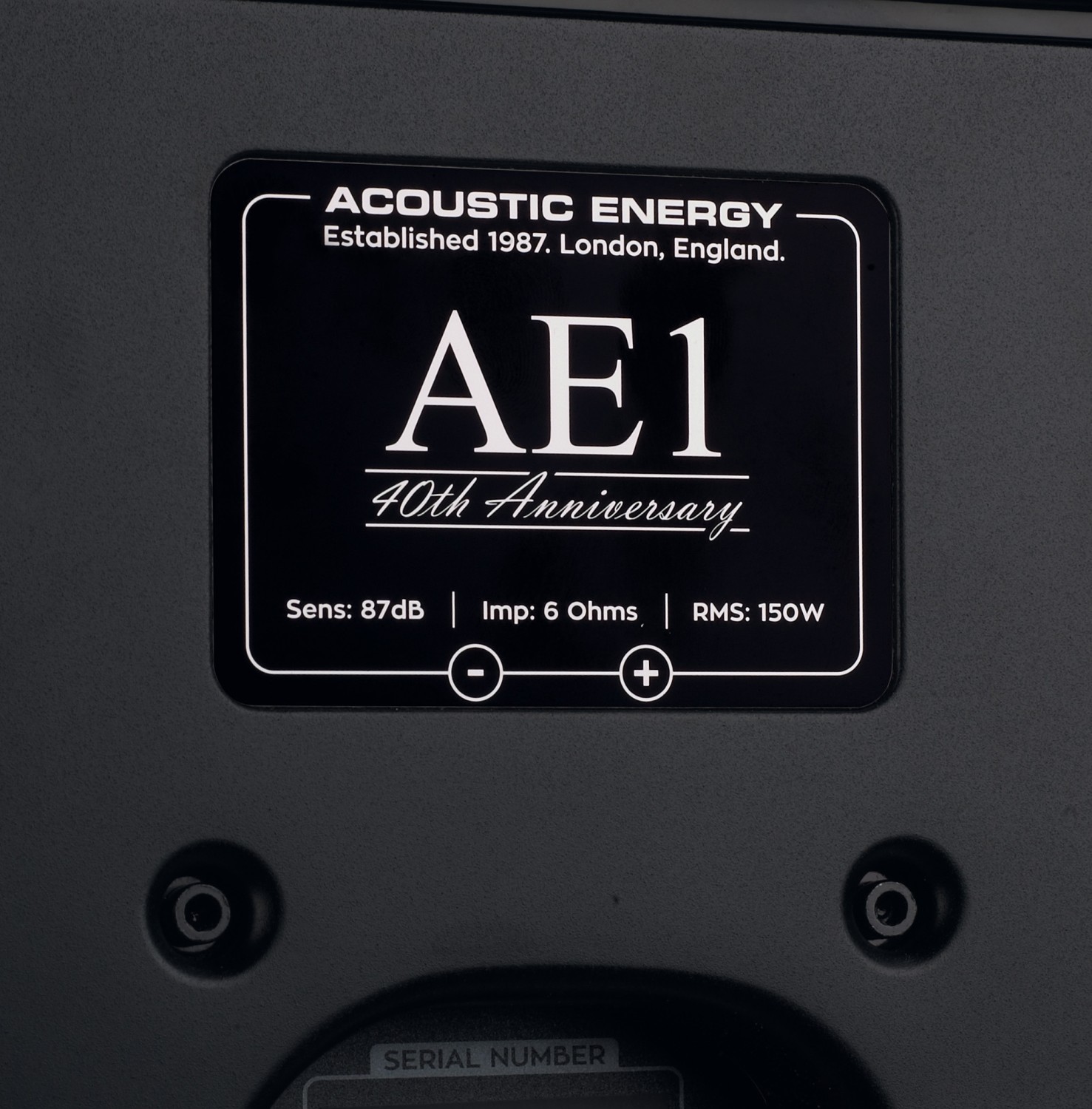 Höchst professionell: Acoustic Energy AE1 40th Anniversary, Bild 5 Lautsprecher Stereo Acoustic Energy AE1 40th Anniversary im Test, Bild 5
