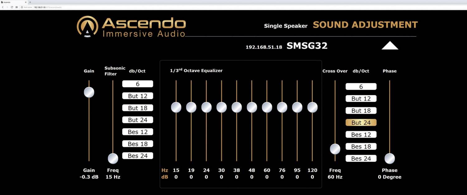 Subwoofer (Home) AIA SMSG 32 im Test, Bild 3