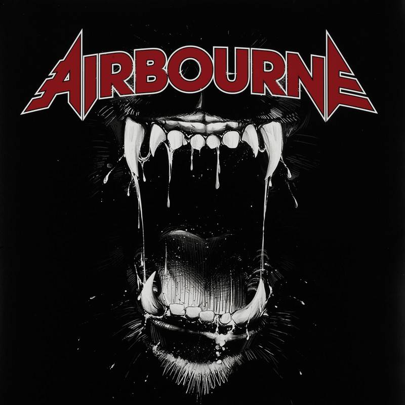Airbourne – Black Dog Barking: Airbourne – Black Dog Barking (Roadrunner), Bild 1 Schallplatte Airbourne – Black Dog Barking (Roadrunner) im Test, Bild 1