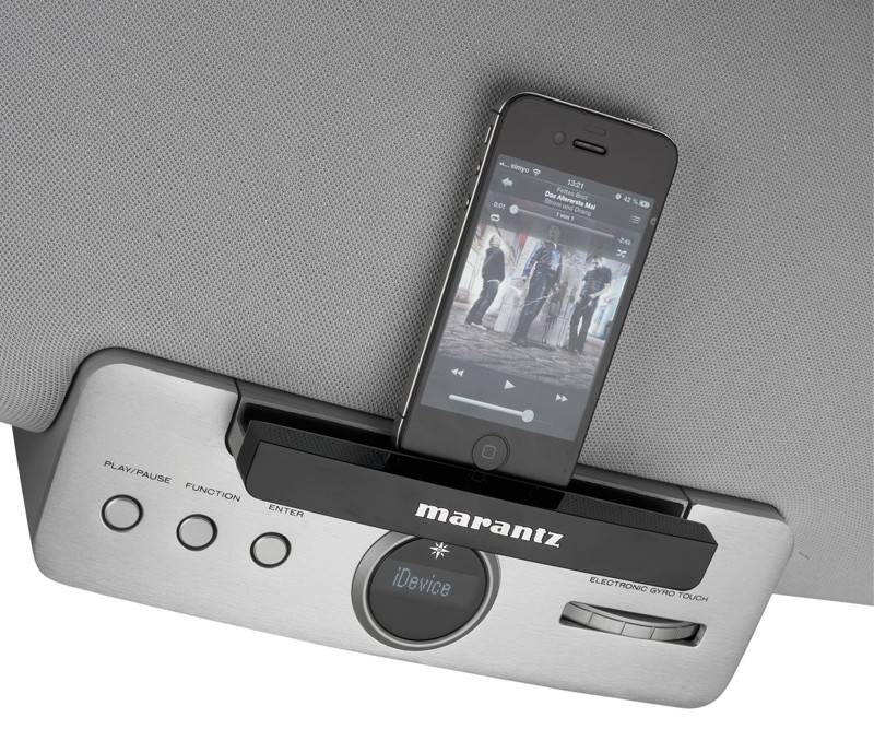 Edel-Dock: Marantz Consolette MS 7000, Bild 3 AirPlay-Speakersystem Marantz Consolette MS 7000 im Test, Bild 3