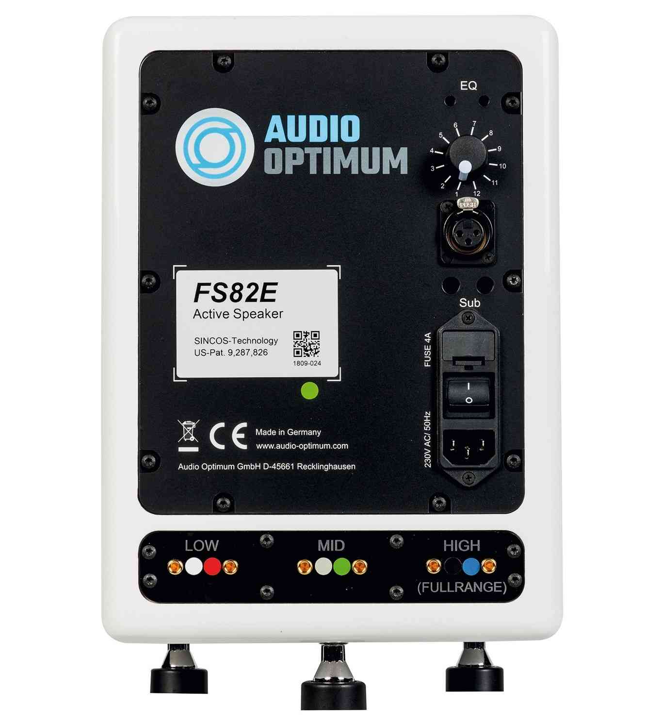 Aktivlautsprecher Audio Optimum FS82E im Test, Bild 4