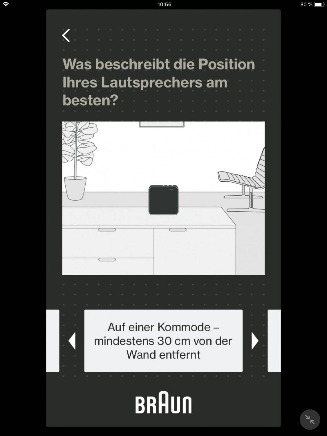 Smart-Speaker mit Kultfaktor: Braun LE03, Bild 4 Aktivlautsprecher Braun LE03 im Test, Bild 4