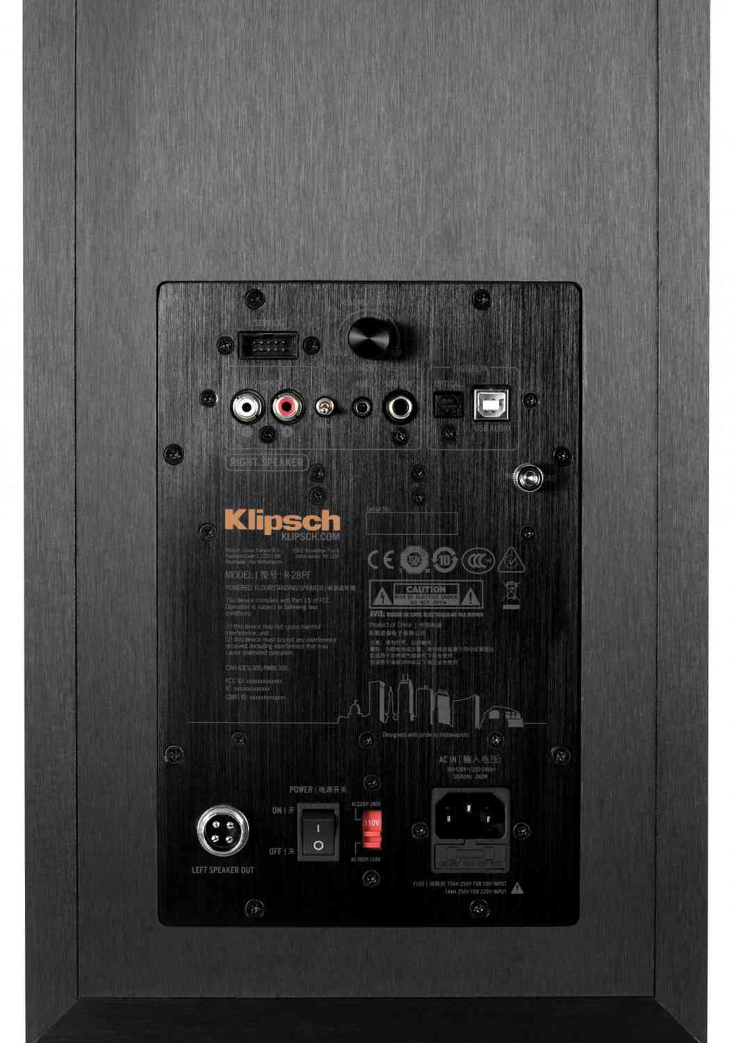 Universaltalent: Klipsch R-28PF, Bild 2 Aktivlautsprecher Klipsch R-28PF im Test, Bild 2