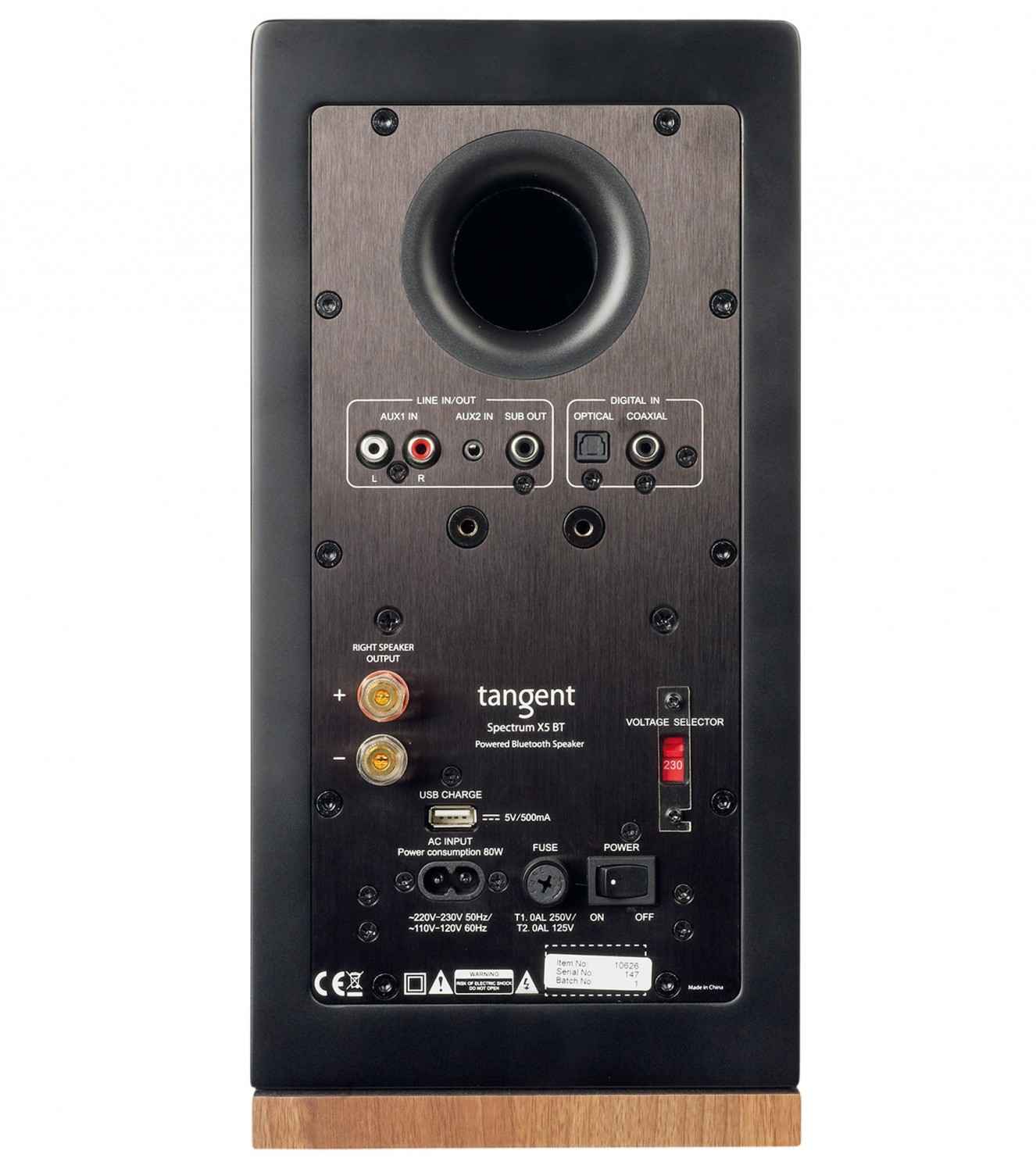 Zeug zum Klassiker: Tangent Spectrum X5 BT, Bild 4 Aktivlautsprecher Tangent Spectrum X5 BT im Test, Bild 4