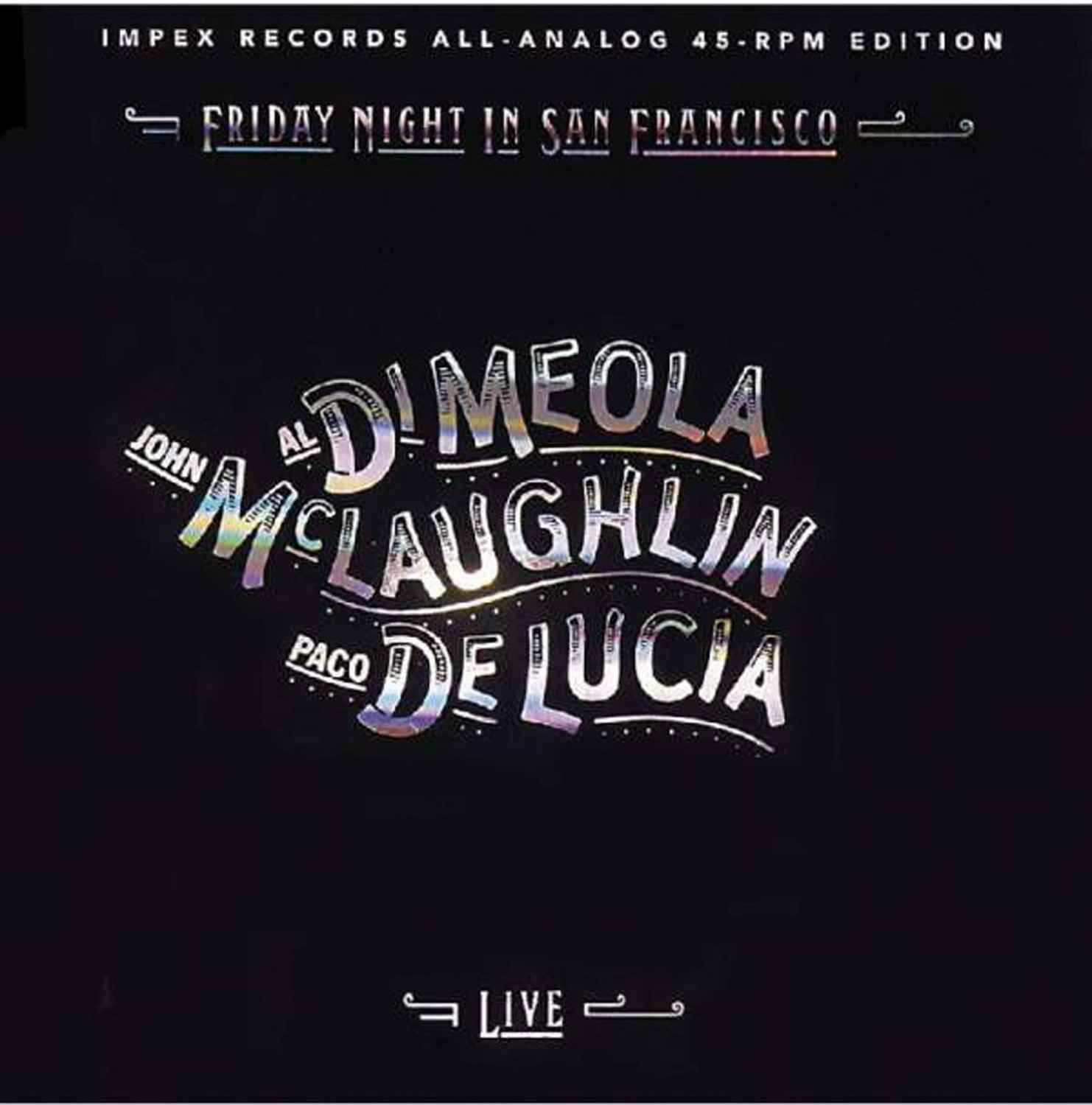 Schallplatte Al Di Meola, John McLaughlin, Paco de Lucia – A Friday Night in San Francisco (Impex / Columbia) im Test, Bild 2