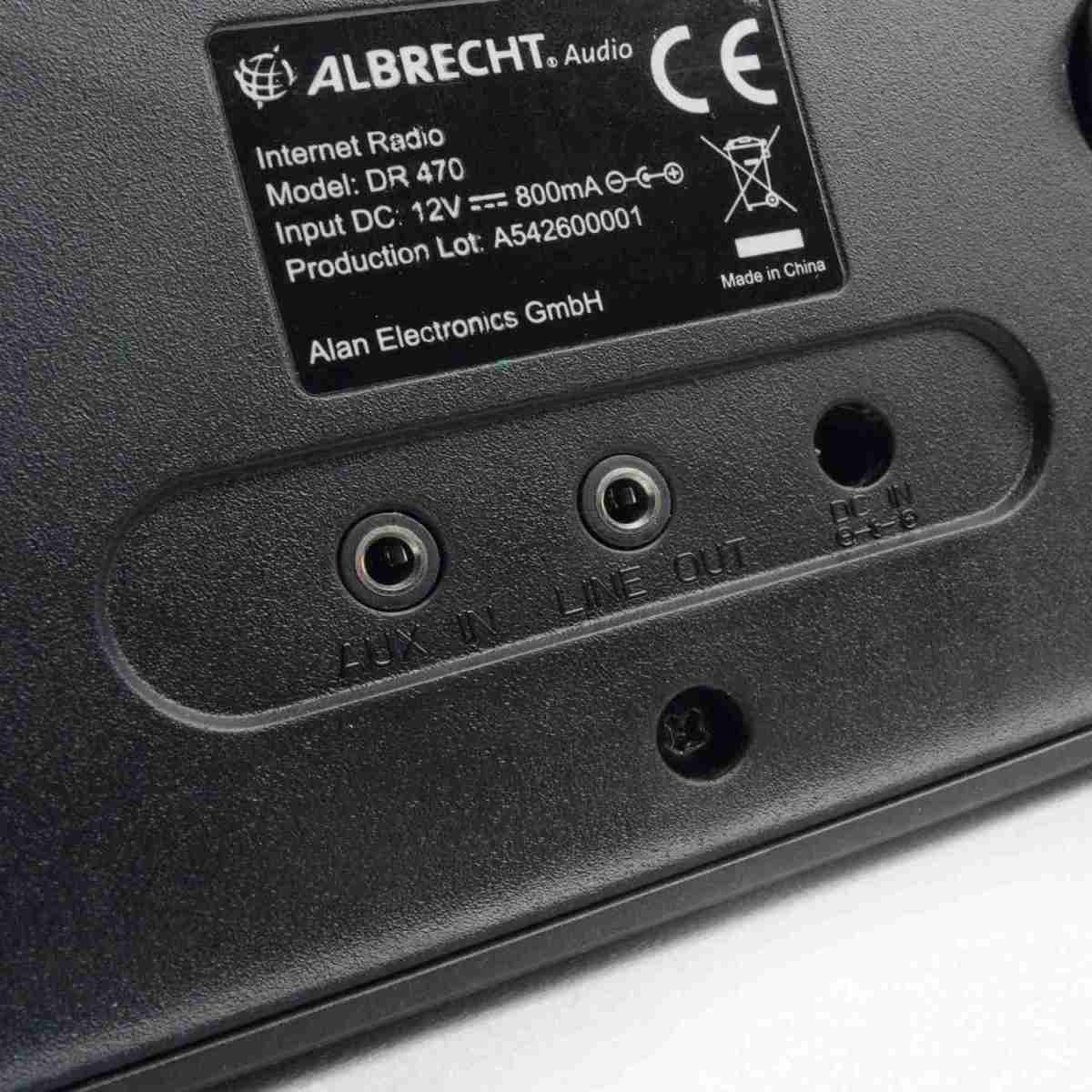 Internetradios Albrecht DR 470 im Test, Bild 2