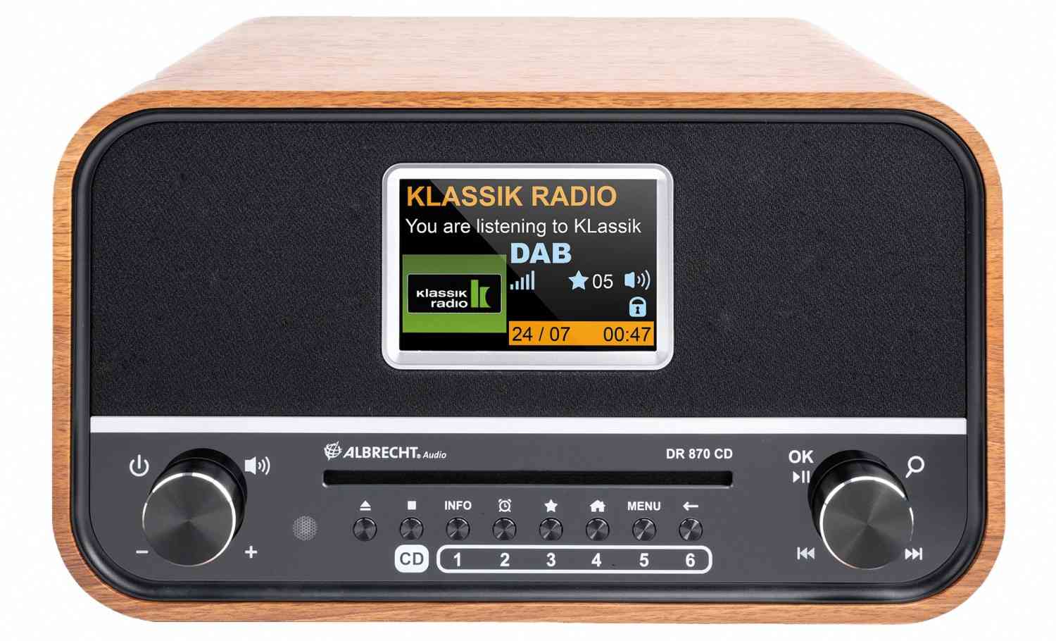 DAB+ Radio Albrecht DR 870 CD im Test, Bild 2