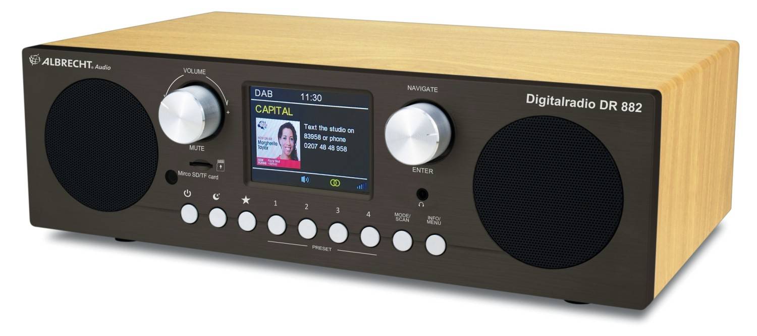 DAB+ Radio Albrecht DR 882 im Test, Bild 2