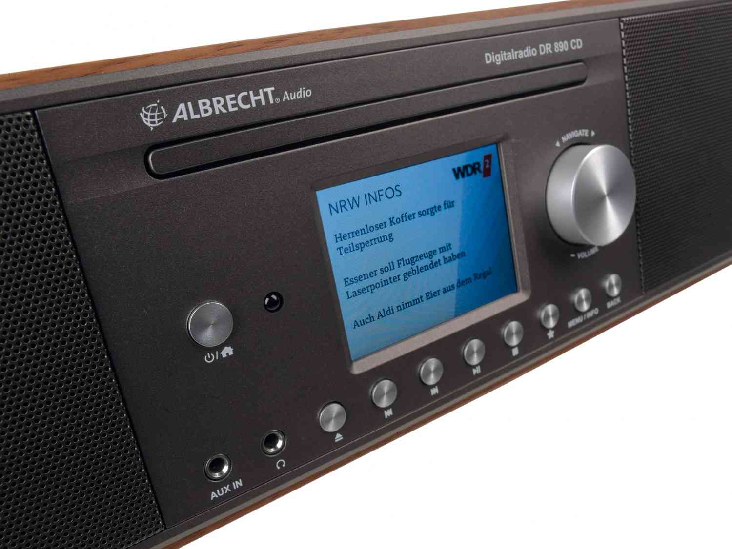 DAB+ Radio Albrecht DR 890 CD im Test, Bild 2