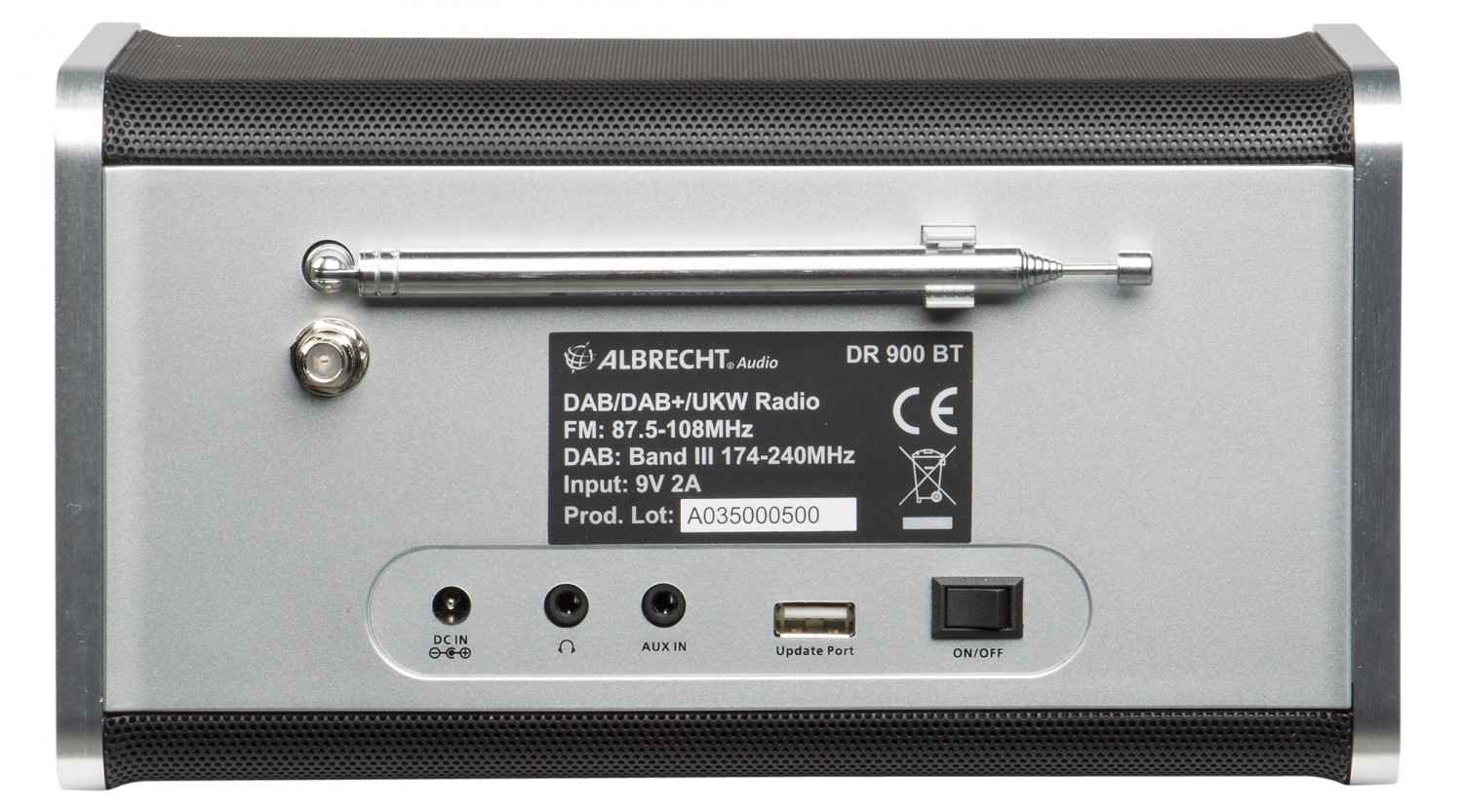 DAB+ Radio Albrecht DR 900 BT im Test, Bild 2