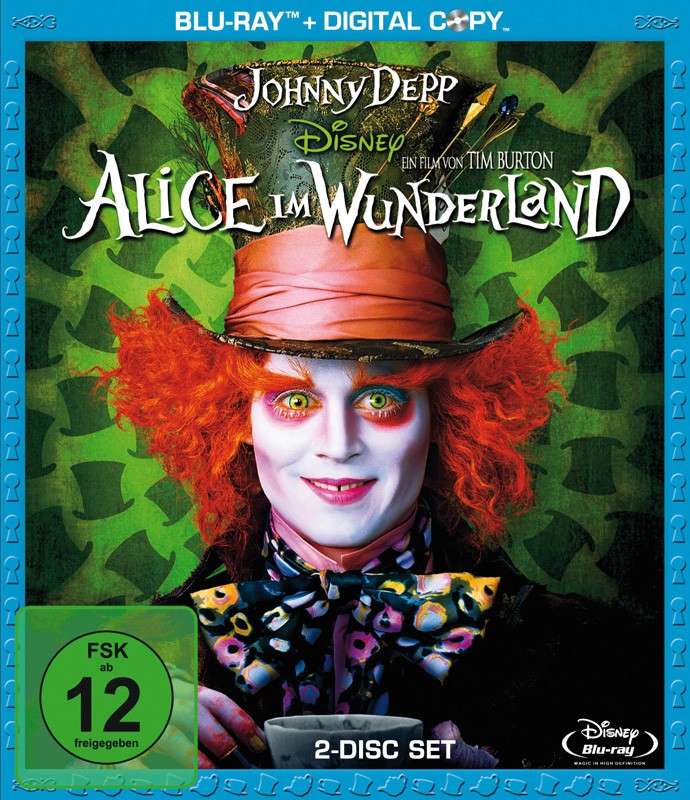 Blu-ray Film Alice im Wunderland (Walt Disney) im Test, Bild 1