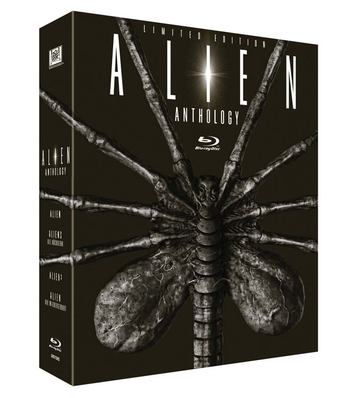 Alien Anthology Facehugger Edition: Alien Anthology Facehugger Edition (20th Century Fox), Bild 1 Blu-ray Film Alien Anthology Facehugger Edition (20th Century Fox) im Test, Bild 1