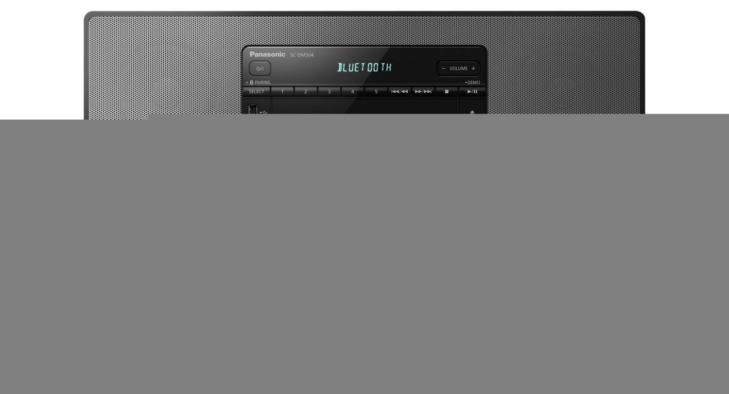 All-in-one-Musiksystem: Panasonic SC-DM504, Bild 2 All-in-one-System Panasonic SC-DM504 im Test, Bild 2