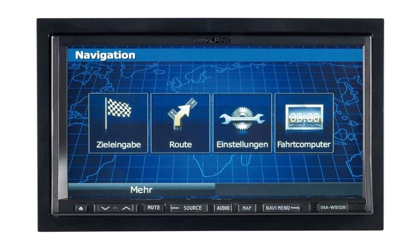 Alpine INA-W910R, Bild 1 Naviceiver Alpine INA-W910R im Test, Bild 1