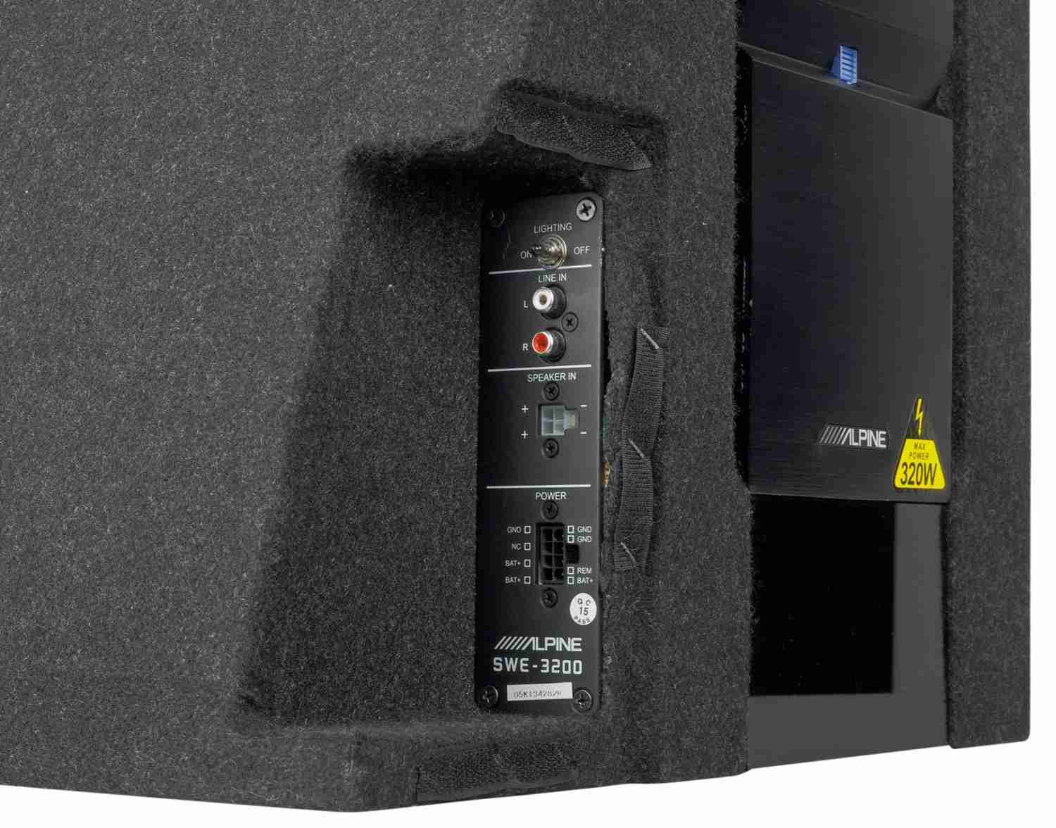 Car-Hifi Subwoofer Aktiv Alpine SWE-3200 im Test, Bild 28