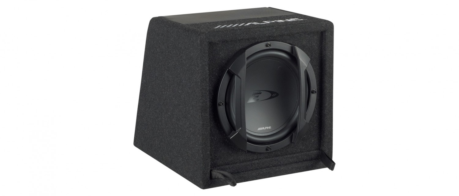 Car-Hifi Subwoofer Aktiv Alpine SWE-815 im Test, Bild 2