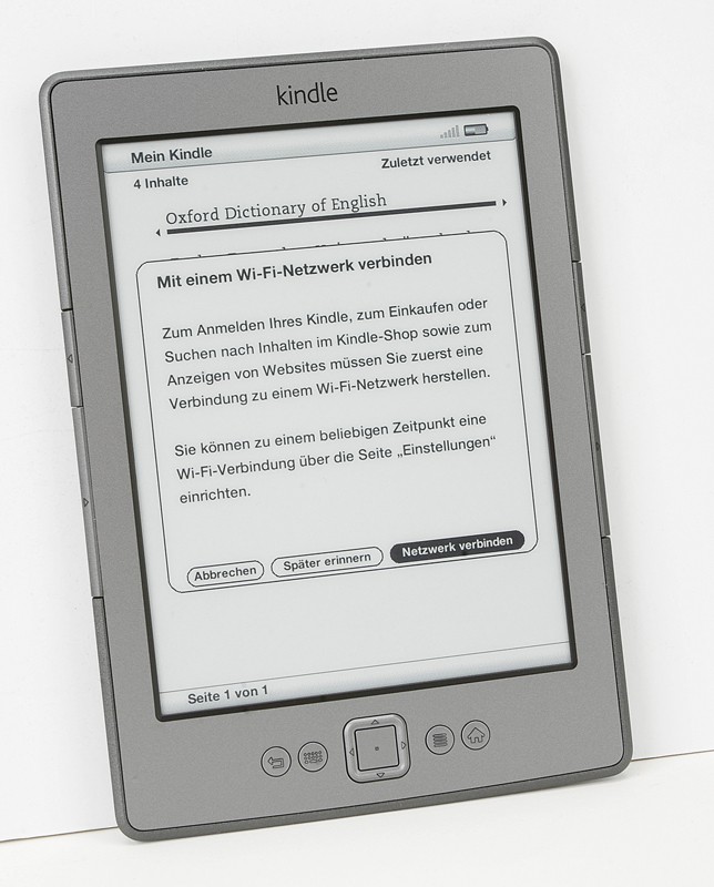 E-Book Reader Amazon Kindle 4 Wi-Fi im Test, Bild 3