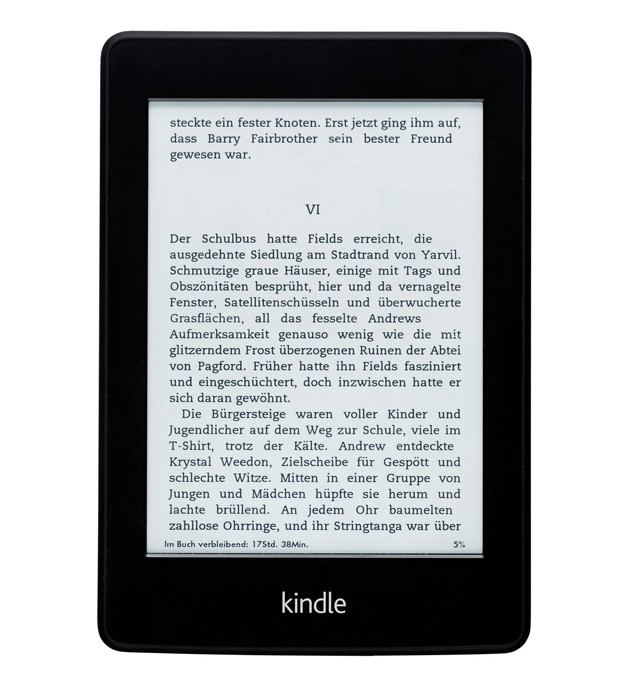 E-Book Reader Amazon Kindle Paperwhite im Test, Bild 1