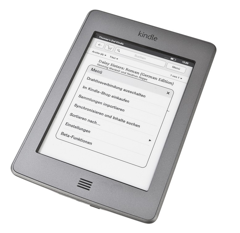 E-Book Reader Amazon Kindle Touch im Test, Bild 1