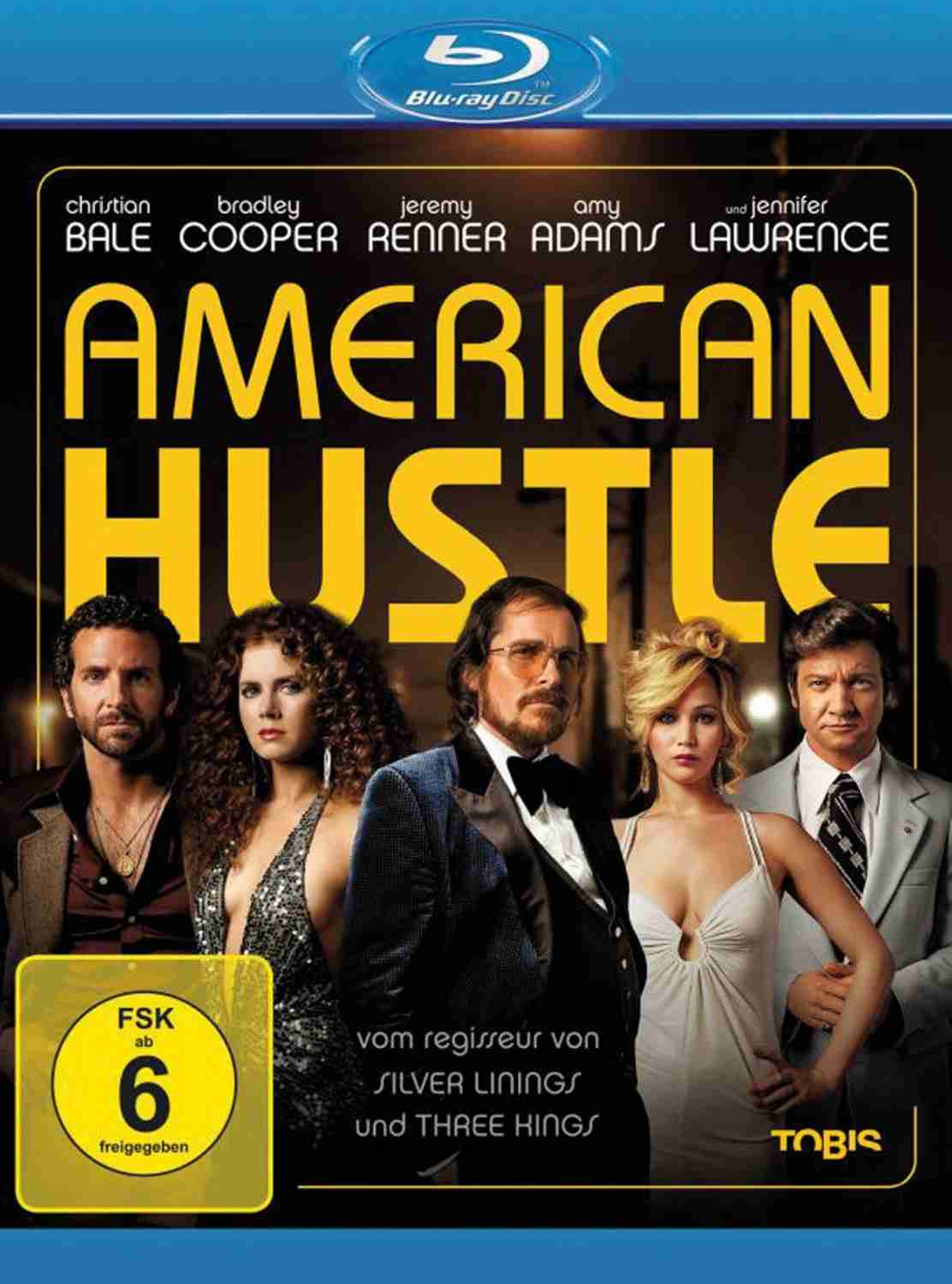 American Hustle: American Hustle (Tobis), Bild 1 Blu-ray Film American Hustle (Tobis) im Test, Bild 1