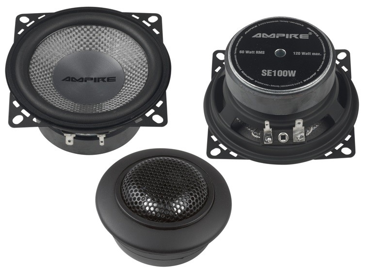 Car-HiFi-Lautsprecher 10cm Ampire SE100 im Test, Bild 2