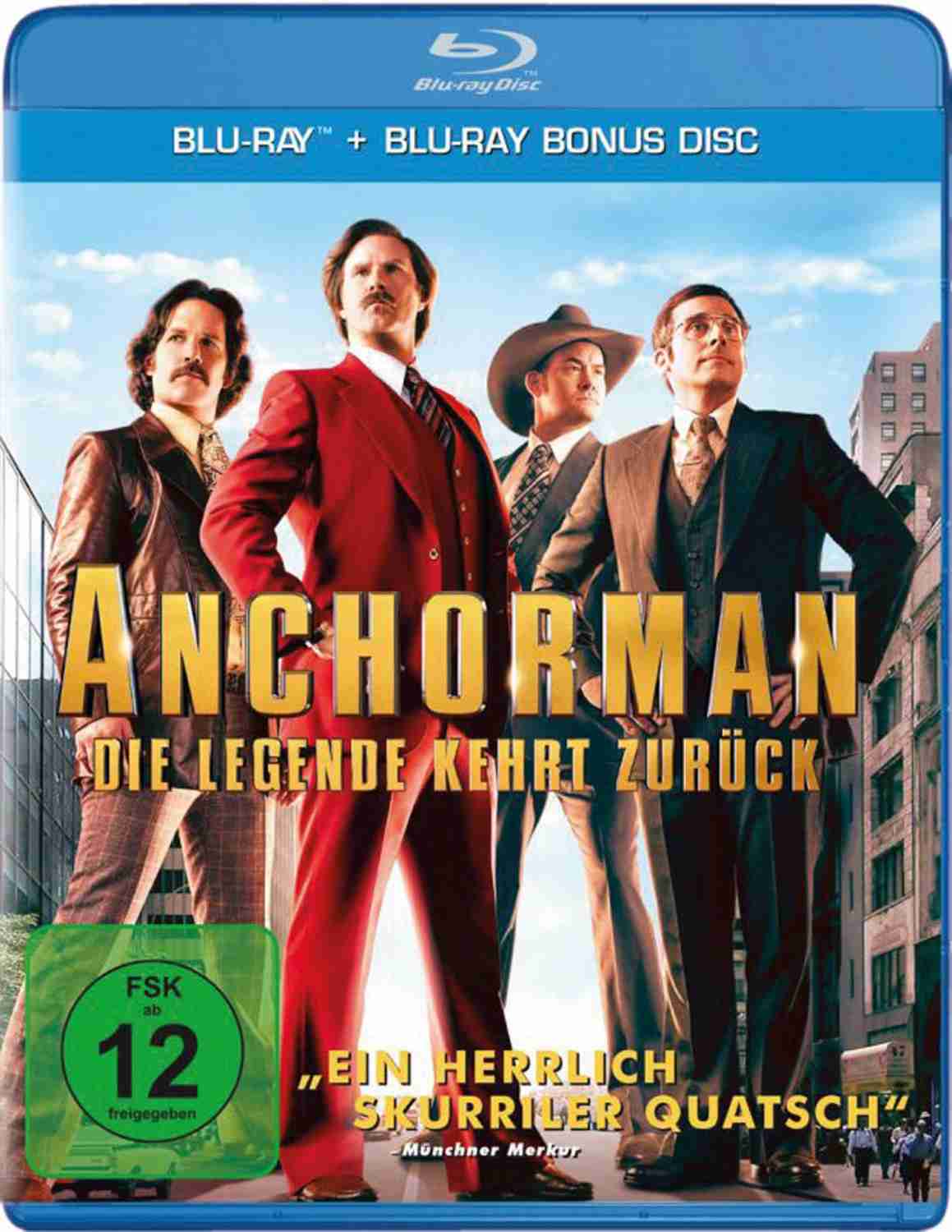 Blu-ray Film Anchorman 2 – Die Legende kehrt zurück (Paramount,) im Test, Bild 1