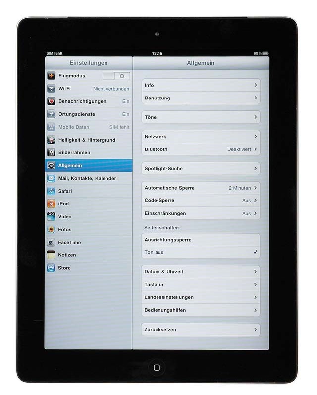 Tablets Apple iPad 2 Wi-Fi + 3G im Test, Bild 2