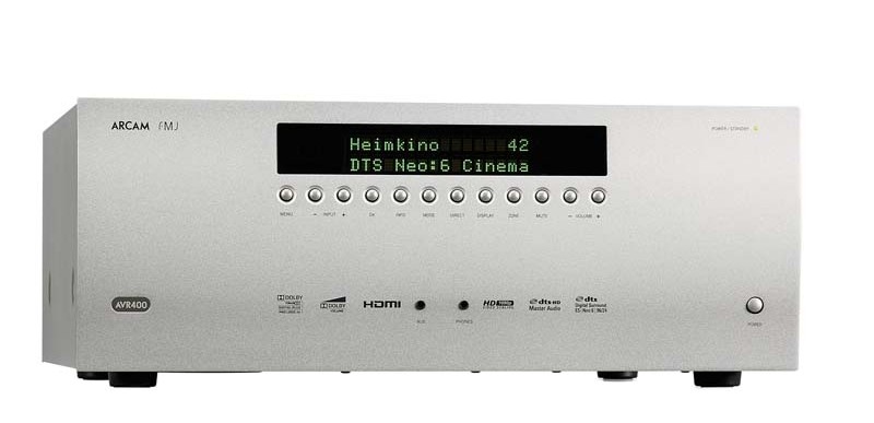 Neuer Stern: Arcam AVR400, Bild 1 AV-Receiver Arcam AVR400 im Test, Bild 1