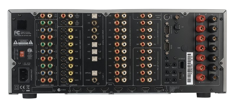 State of the Art: Arcam AVR 600, Bild 5 AV-Receiver Arcam AVR 600 im Test, Bild 5