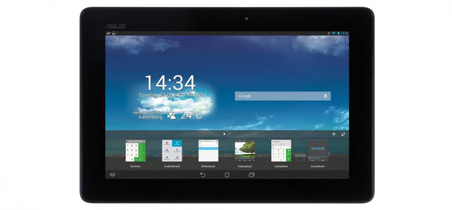 Tablets Asus MeMO Pad FHD10 im Test, Bild 1