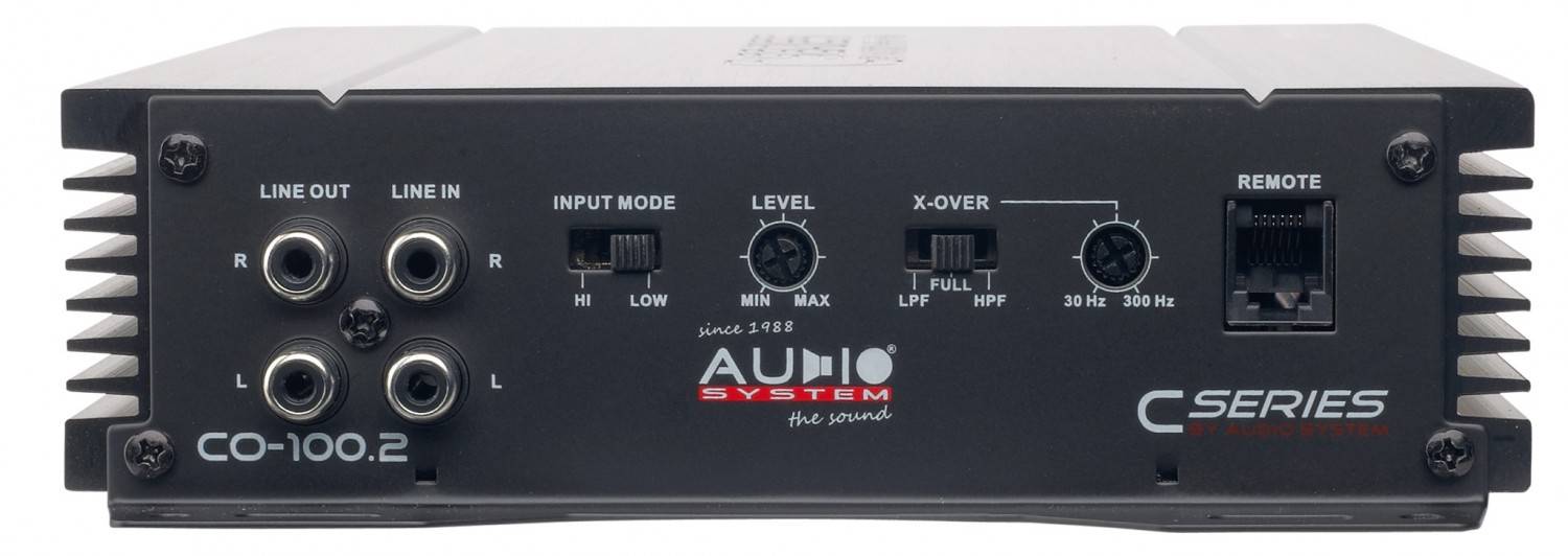 Car-HiFi Endstufe 2-Kanal Audio System CO-100.2 im Test, Bild 4