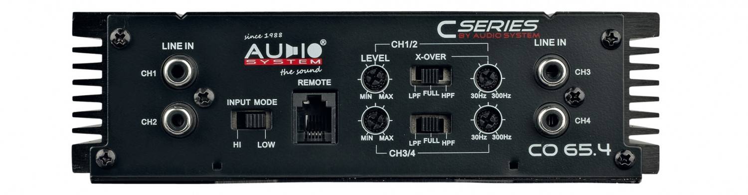 Car-HiFi Endstufe 2-Kanal Audio System CO 95.2, Audio System CO 65.4 im Test , Bild 4