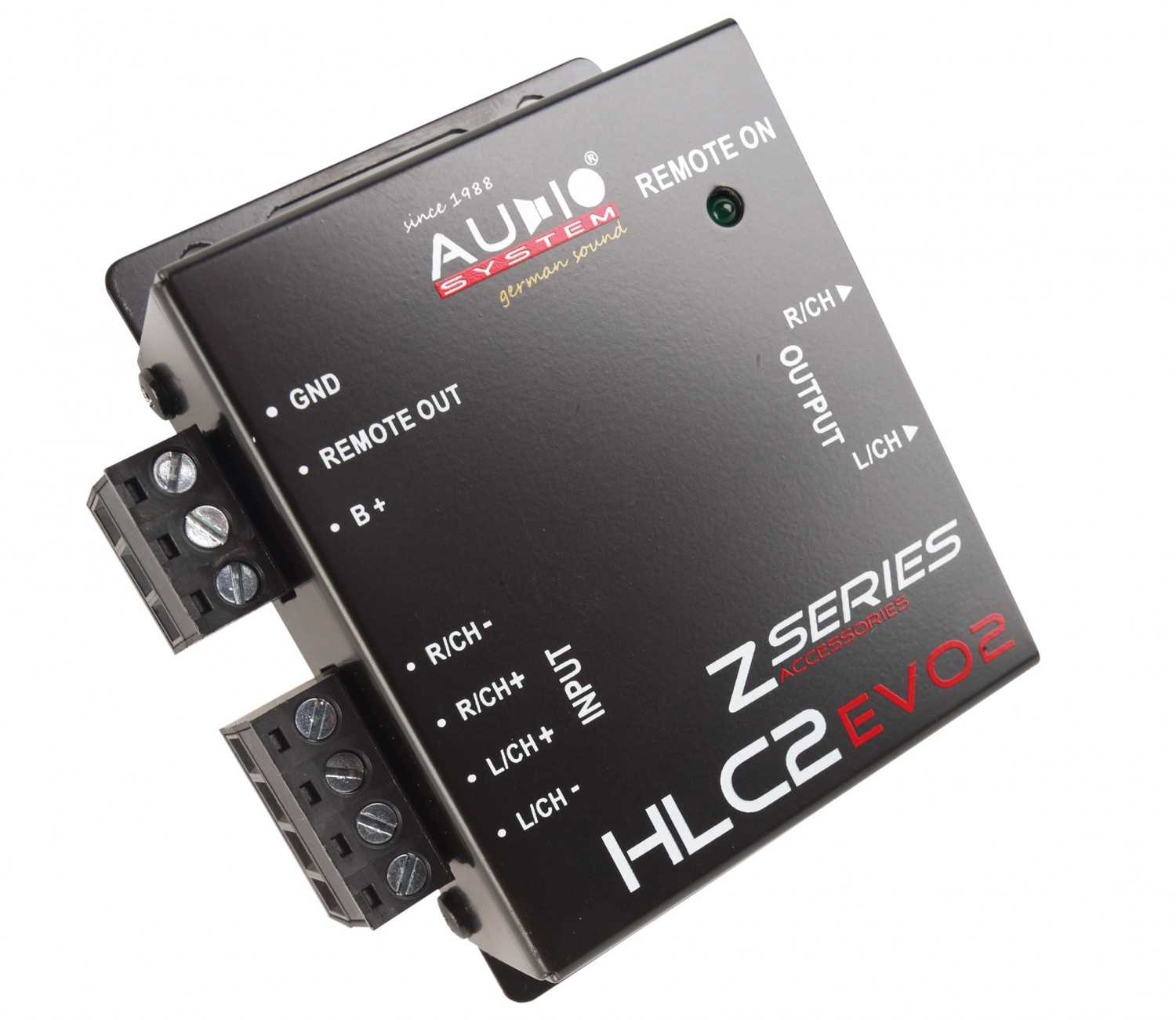 Audio System HLC2 Evo2 – High-Low-Adapter auf den neuesten Stand gebracht: Audio System HLC2 Evo2, Bild 1 Zubehör Car-Media Audio System HLC2 Evo2 im Test, Bild 1