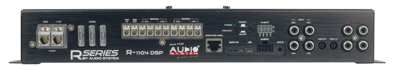 In-Car Endstufe 4-Kanal Audio System R-110.4 DSP-BT im Test, Bild 8
